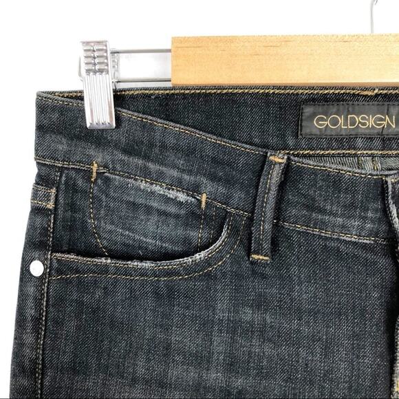 Goldsign 'Envy' Straight Leg Stretch Jeans Size 26 - Picture 6 of 16